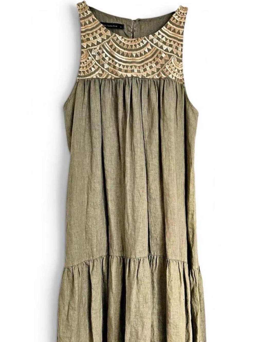 Greek Archaic Kori linen dress